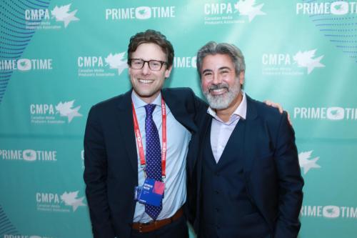 Reynolds Mastin (CMPA) and the Honourable Pablo Rodriguez, Minister of Canadian Heritage and Multiculturalism    
