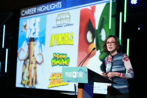 Keynote speaker Catherine Winder (Skybound North Entertainment, Wind Sun Sky Entertainment)  