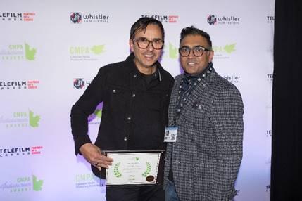 Indiescreen Awards - Damon and Anand
