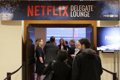 Netflix Delegate Lounge